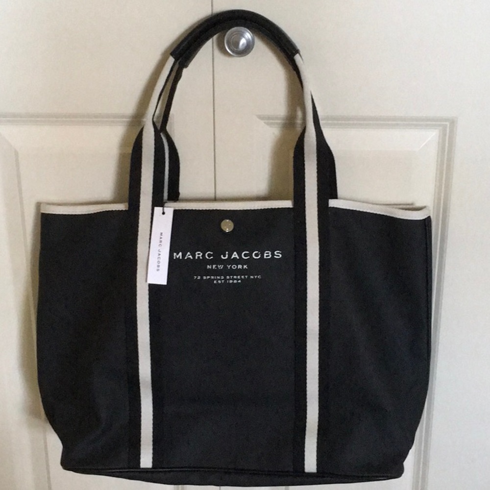Marc Jacobs canvas tote bag